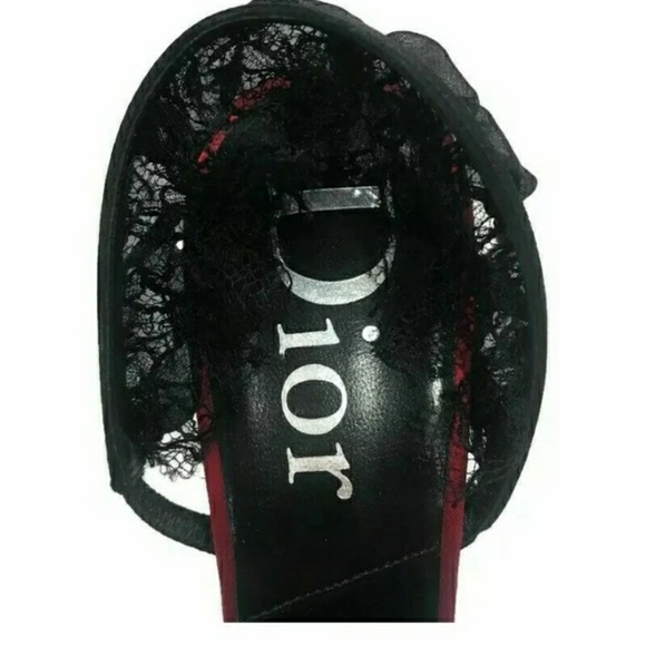 Sz.39 Christian Dior Flamenco Slingback Heels - Picture 6 of 12